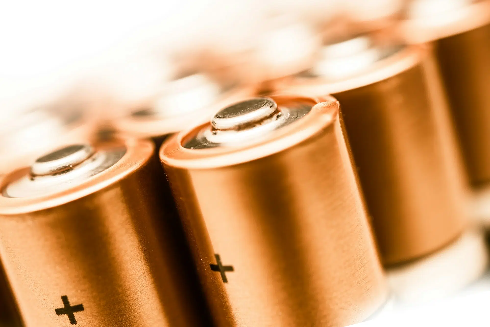 Aa Batteries Closeup