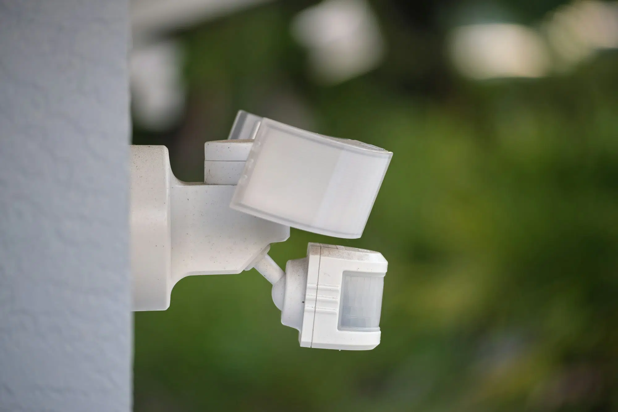 Creative Motion Sensor Ideas: Upgrade Your Home'S Security Cheaply Motion Sensor With Light Detector Mounted On Exterior Wall Of Private House