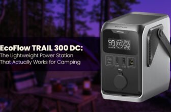 EcoFlow TRAIL 300 DC review from nerdy home tech