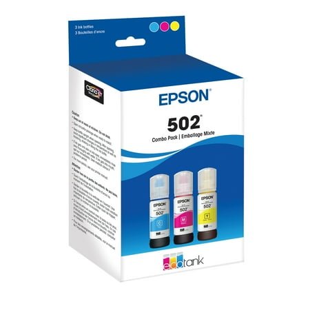 Epson Et-2850 Ecotank: Enjoy Affordable, Hassle-Free Printing. 5 Epson 502 Ecotank Ink Ultra-High Capacity Bottle Color Combo Pack Works With Et-2750, Et-2850, Et-2980, Et-2988, Et-3750, Et-3760, Et-3850, Et-4850, And Other Select Ecotank Models