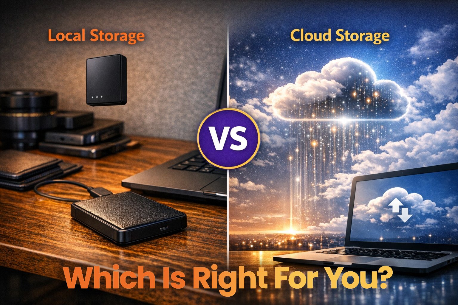 Cloud Or Local Storage: The Truth About Your Data And Which Is Right For You 1 Cloud Or Local Storage Guide From Nerdy Home Tech