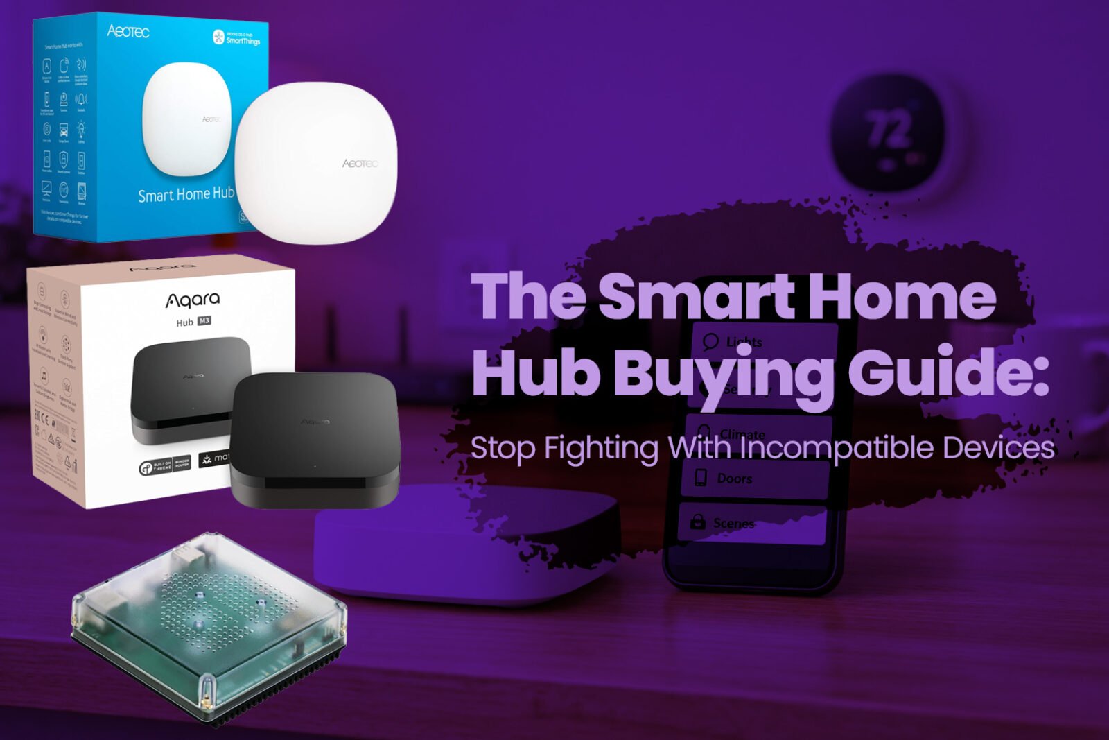 Smart Home Hub Buying Guide From Nerdy Home Tech