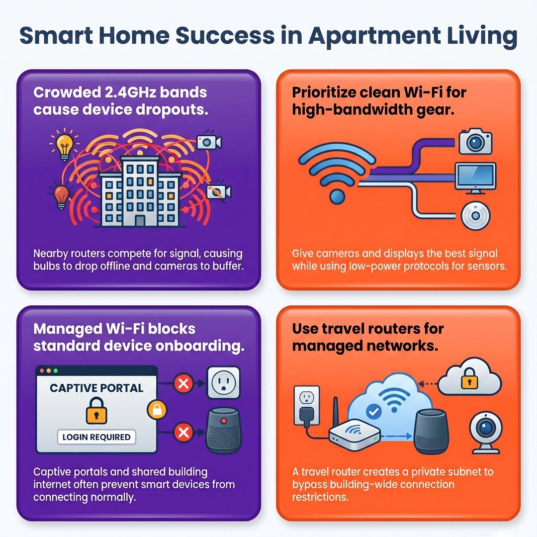 Best Smart Home Devices For Renters (2026): No-Drill, No-Lease-Breaking Upgrades 2 Smart Home Success Guide In Apartment Living From Nerdy Home Tech