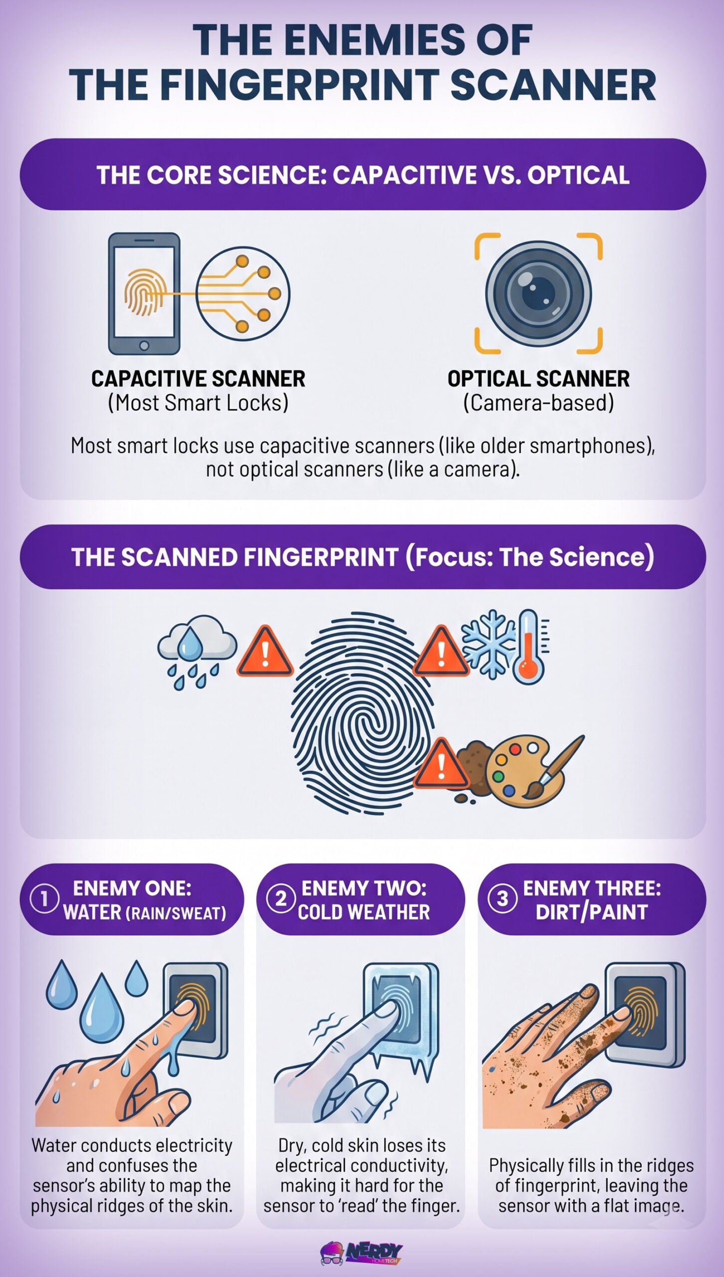 The Best Fingerprint Smart Locks: Testing The 2026 Lineup 2 The Enemies Of Fingerprint Smart Locks By Nerdy Home Tech
