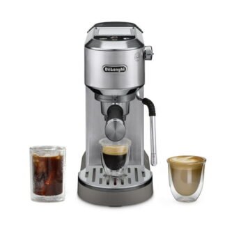 De’longhi Dedica Duo Espresso Machine, Compact Size With Built In Frother For...