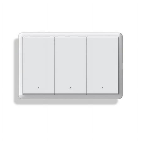 Tuya Zigbee Smart Switch Neutral Wire Optional Intelligent Us Wall Button Light Switch Ac100-240V For 3Gang